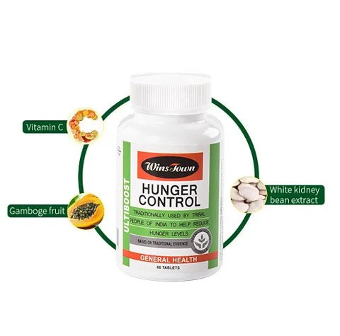 Hunger Control Tablet with White Kidney Bean and Garcinia Cambogia | Dietary Supplement for Appetite Control and Satiety