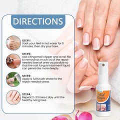 Nail Fungus Relief Spray | Topical Spray for Infected, Damaged and Discolored Nails