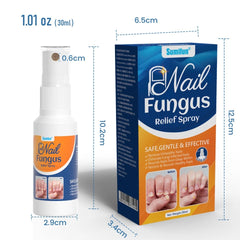 Nail Fungus Relief Spray | Topical Spray for Infected, Damaged and Discolored Nails