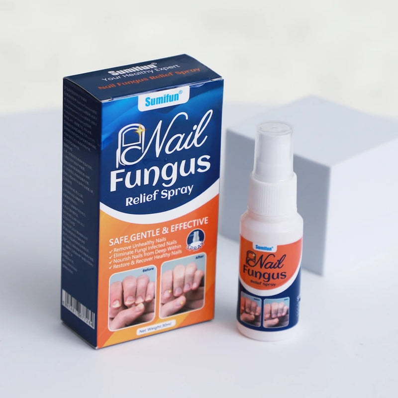 Nail Fungus Relief Spray | Topical Spray for Infected, Damaged and Discolored Nails