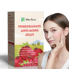 Pomegranate Anti-Aging Jelly | Dietary Supplement for Skincare, Immunity, and Bone Health