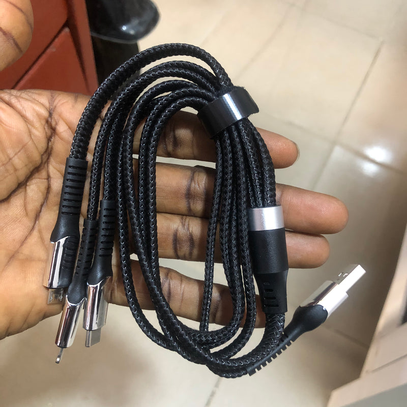 200W 3-in-1 Super Fast Charging Cable (1.8 and 2.0 meters)