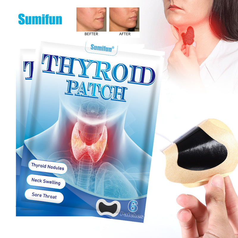 Thyroid Patch | Medicated Patch for Thyroid Nodules, Neck Swelling, Sore Throat