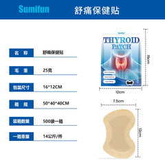 Thyroid Patch | Medicated Patch for Thyroid Nodules, Neck Swelling, Sore Throat