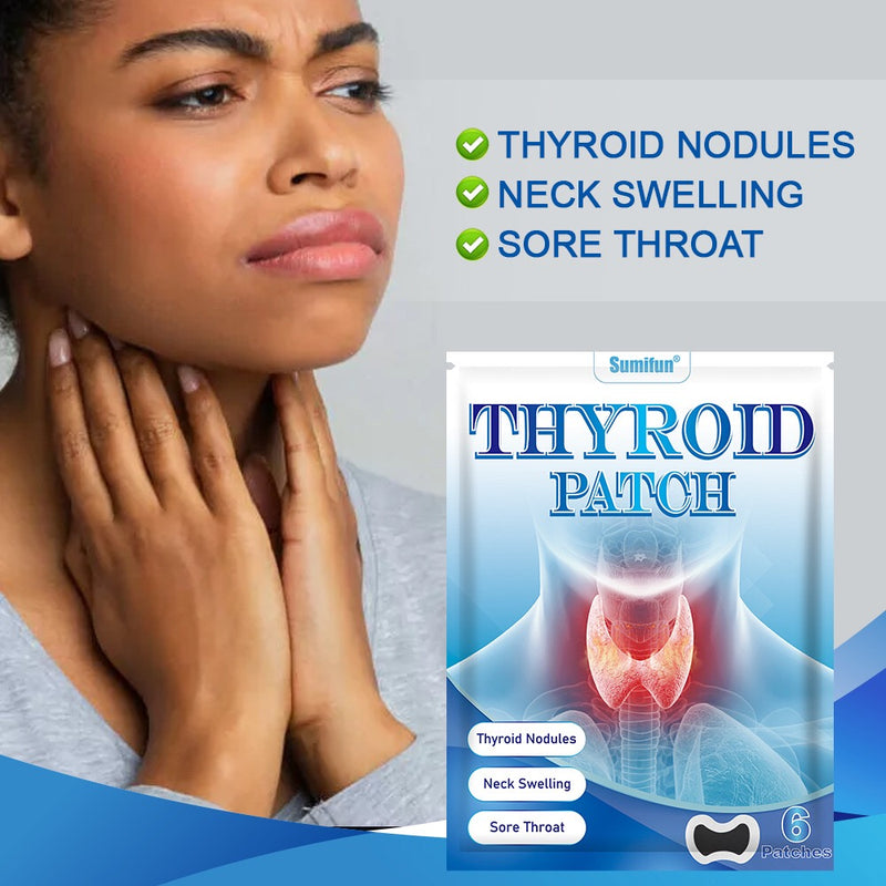 Thyroid Patch | Medicated Patch for Thyroid Nodules, Neck Swelling, Sore Throat