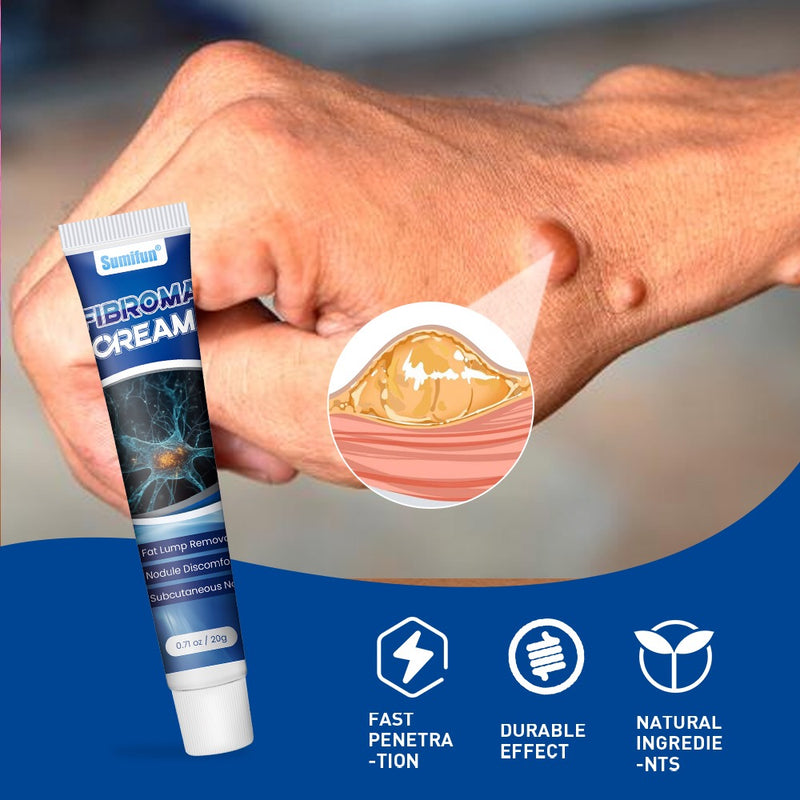 Fibroma Cream | Topical Cream for Plantar Fibroma, Cervical Fibromatosis, Lipoma, and Breast Fibroid