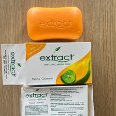 Original Extract Whitening Herbal Soap with Papaya and Calamansi (Imported from Philippines)