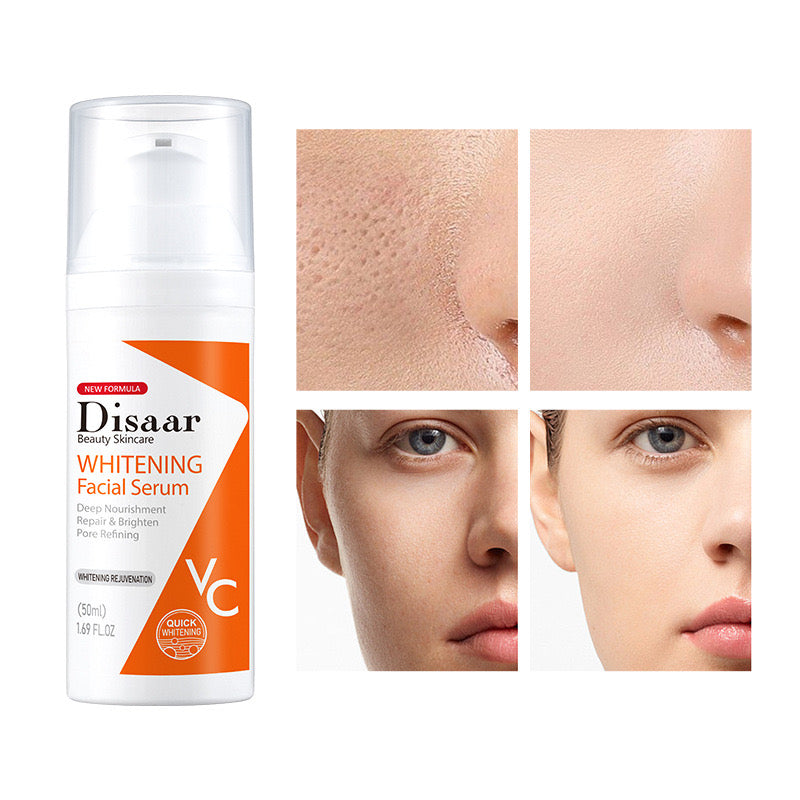 DISAAR Whitening Face Serum with Vitamin C, Nicotinamide, and Hyaluronic Acid (50ml)