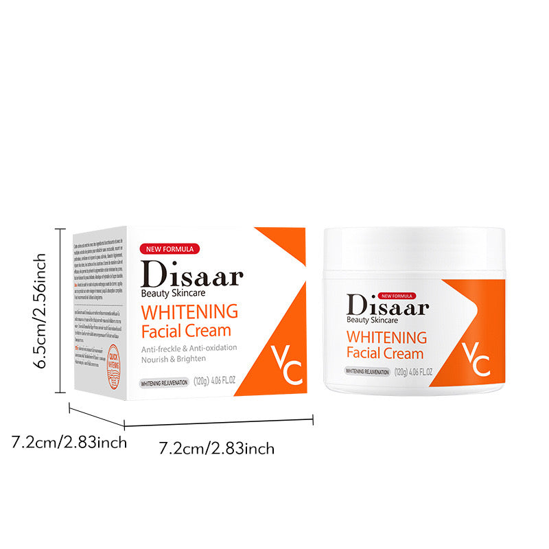 DISAAR Whitening Facial Cream with Vitamin C (120g)