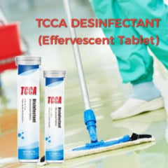 TCAA Disinfectant Effervescent Tablets | For Disinfection, Sterilization, and Bleaching
