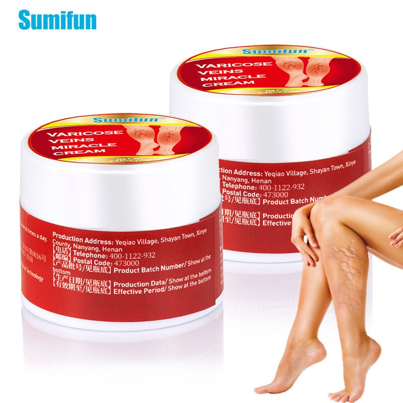 Varicose Veins Miracle Cream (10 grams) | Herbal Cream for Spider and Varicose Veins