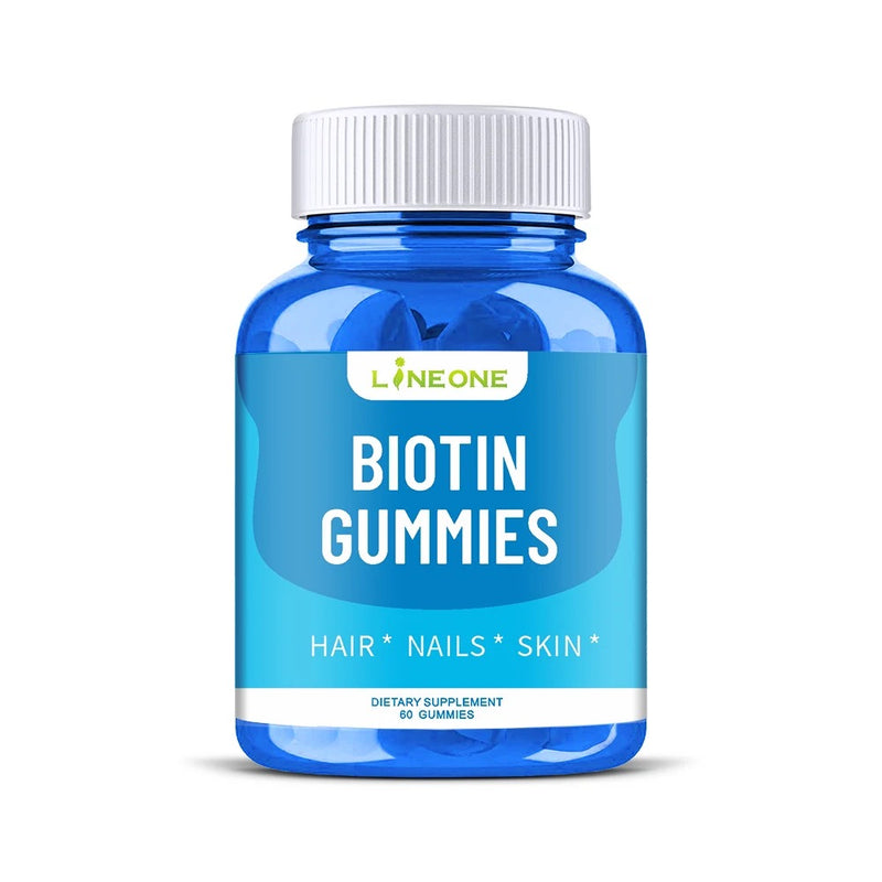 Biotin Gummies with Collagen, MSM and Keratin (5000mcg)