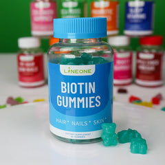 Biotin Gummies with Collagen, MSM and Keratin (5000mcg)