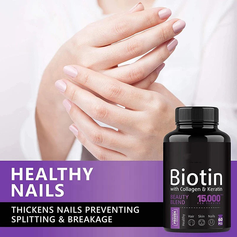 Sundance Hair, Skin And Nails With Biotin 5000 Mcg Beauty Quick Release  Softgels, 90 Ea - myotcstore.com