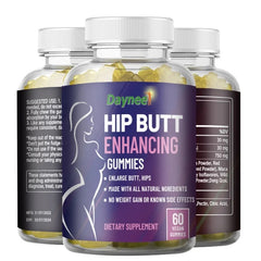 Hip and Butt Enhancing Gummies (810mg) | Dietary Supplement for Curvy Hips and Buttocks Enlargement
