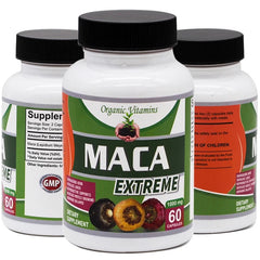 Maca Extreme Capsule (1000mg) | Dietary Supplement for Energy, Memory, Libido, and Fertility