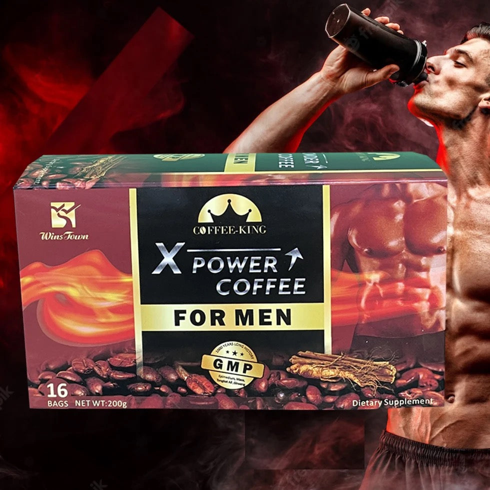 XPower Coffee with Tongkat Ali Instant Coffee for Sexual Enhancement