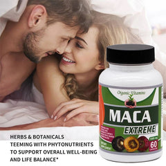 Maca Extreme Capsule (1000mg) | Dietary Supplement for Energy, Memory, Libido, and Fertility