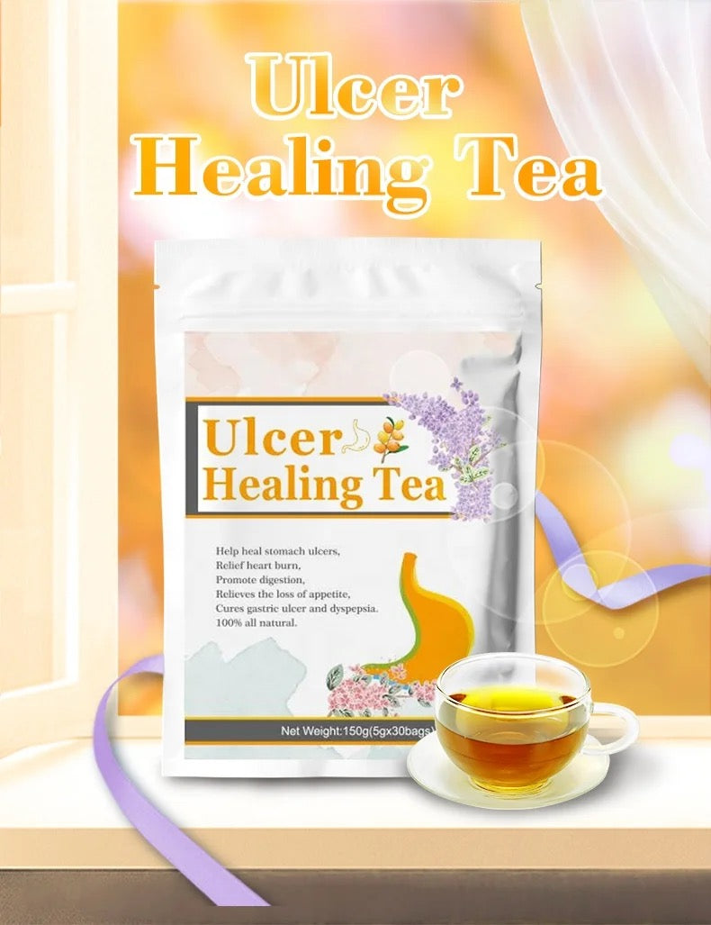 Ulcer Healing Tea | Herbal Tea for Stomach Ulcer,  Heart Burn, Gastric Ulcer, and Dyspepsia