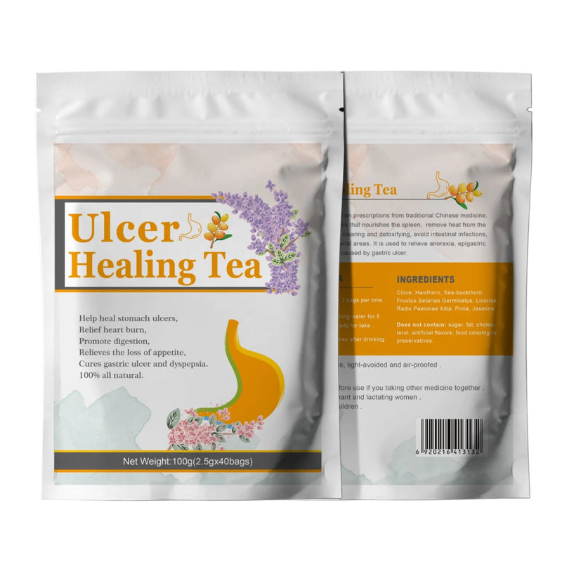 Ulcer Healing Tea | Herbal Tea for Stomach Ulcer, Heart Burn, Gastric ...