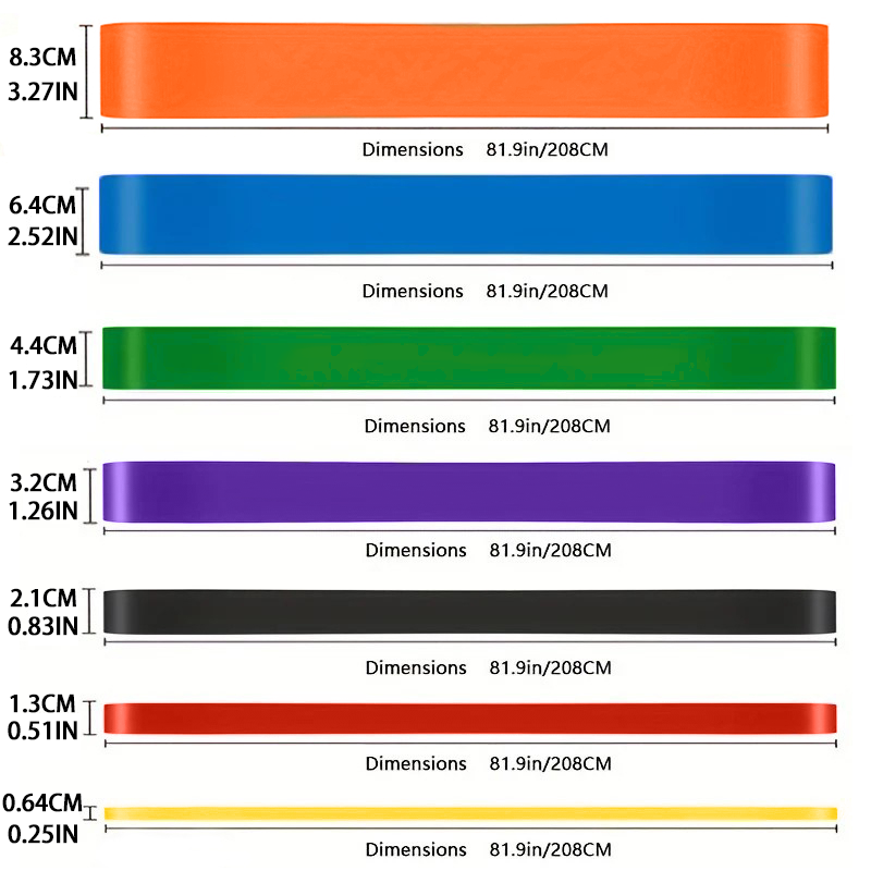 TPE Resistance Band for Fitness, Agility Training, Workout, and Yoga