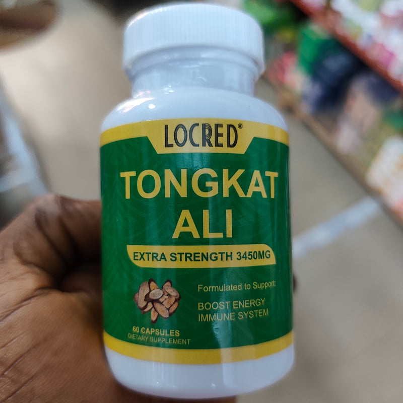 Tongkat Ali Capsules with Tribulus Terrestris, Saw Palmetto, and Maca (3450mg) | Dietary Supplement for Libido, Performance, Energy, and Immunity