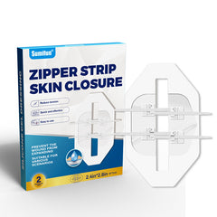 Zipper Strip Skin Closure for Wound Dressing (2 pieces)