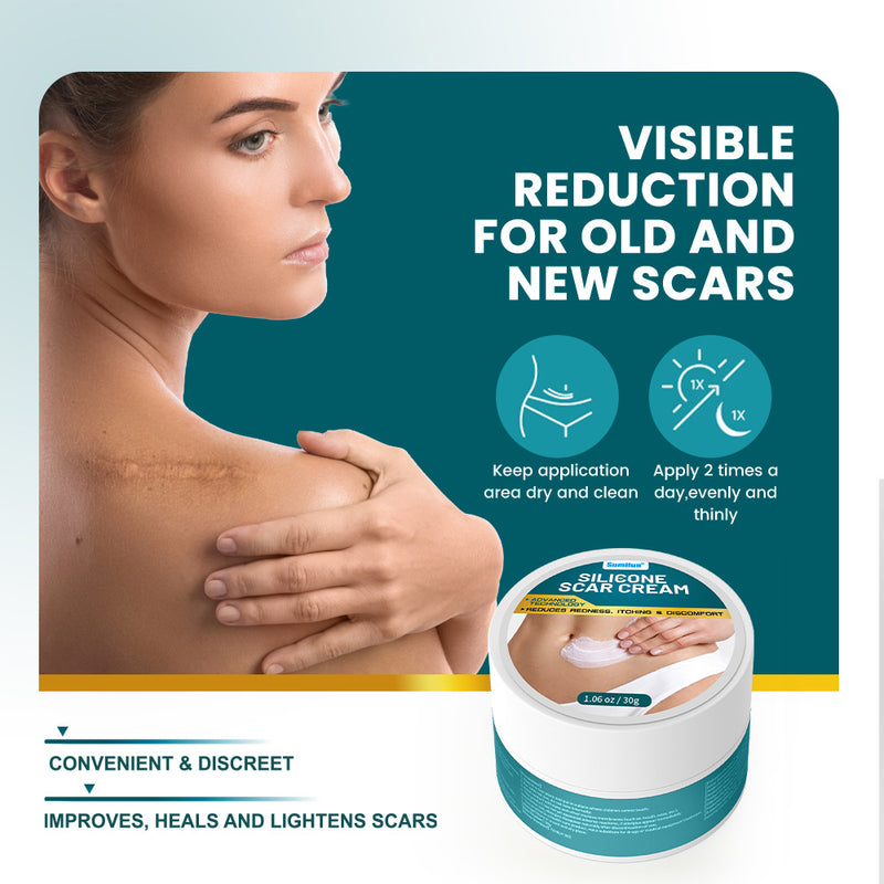 Silicone Scar Cream for Old and New Scars