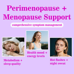 Menopause Support Capsules (90 capsules) with Ashwagandha and Chaste Tree | Dietary Supplement for Mood Swings, Night Sweats, Hot Flashes, Low Sex Drive, and Menopause