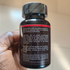 Black Maca Capsule | Dietary Supplement for Vitality, Masculinity, Energy and Sexual Performance