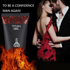 TITAN GEL - Special Gel for Penis (50ml) | Intimate Gel Lubricant for Penis Enlargement, Longer Sex, and Sexual Enhancement