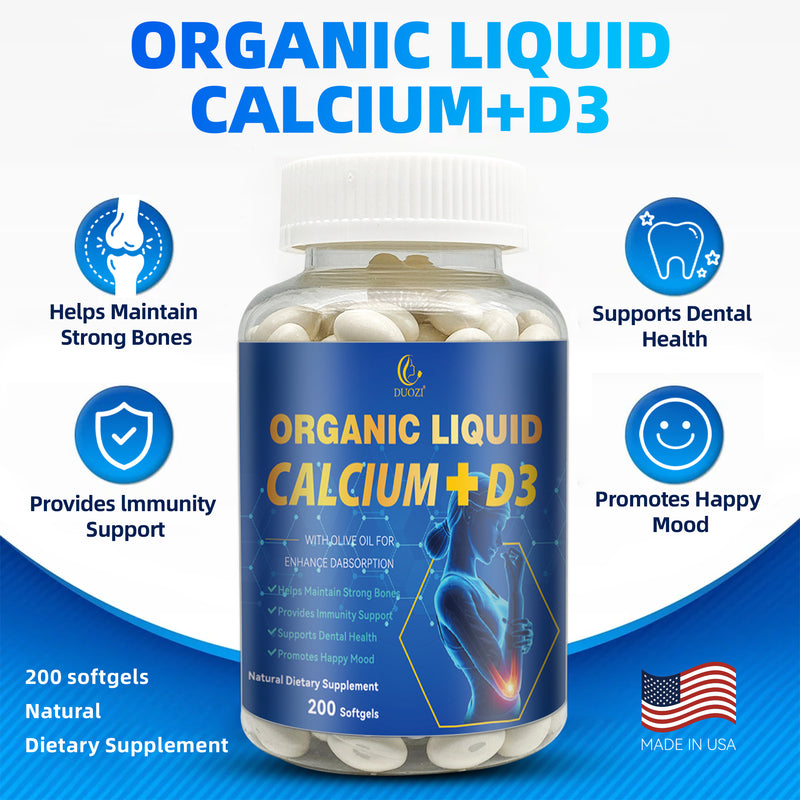 Calcium + Vitamin D3 Softgels