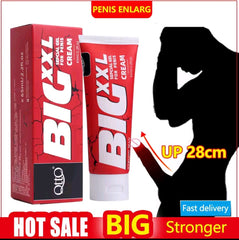 QTTO Big XXL Special Gel for Penis Enlargement (65ml) | Topical Cream for Bigger, Thicker and Stronger Penis
