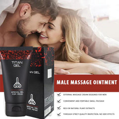 TITAN GEL - Special Gel for Penis (50ml) | Intimate Gel Lubricant for Penis Enlargement, Longer Sex, and Sexual Enhancement