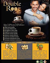 Double Root Coffee with Ashwagandha, Tongkat Ali, and Maca