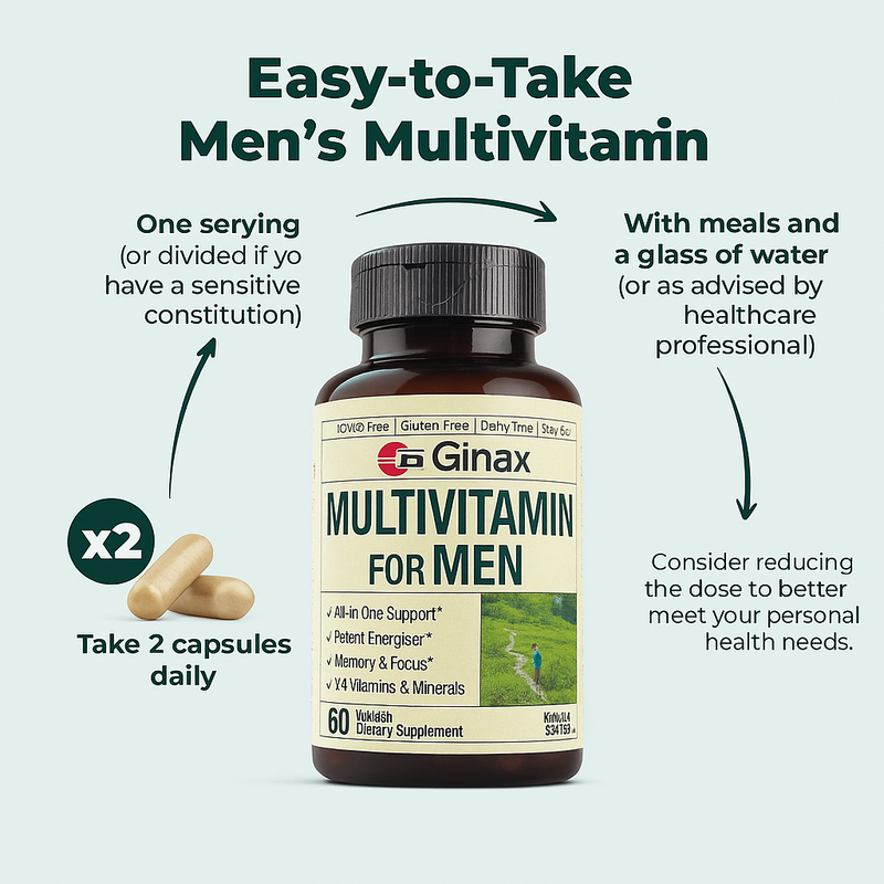 Multivitamin Capsules for Men