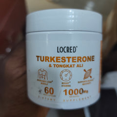 Turkesterone and Tongkat Ali Capsules with Colostrum (500mg Turkesterone, 250mg Tongkat Ali, 250mg Colostrum)