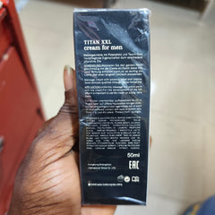 TITAN XXL Special Gel for Penis Enlargement (50ml) | Topical Gel for Bigger, Thicker and Stronger Penis