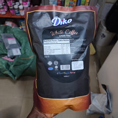 Smart Diko 2‑in‑1 White Coffee (15 sachets, Sugar Free) | Instant Coffee for Focus, Alertness, and Weight Management