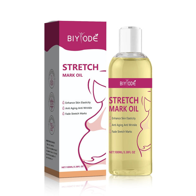 BIYODE Stretch Mark Oil (100ml) | Topical Oil for Scars, Stretch Marks ...