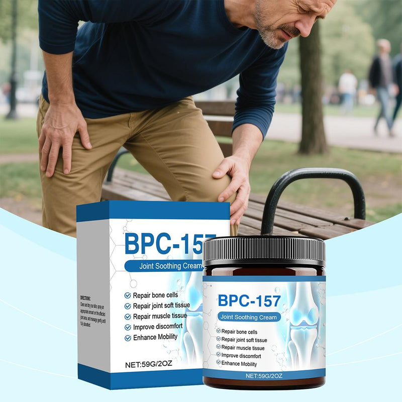 BPC-157 Joint Healing Cream (59 grams) | Topical Ointment for Joint Care, Osteoarthritis, Swollen Muscles, Joint Inflammation, and Joint Pain Relief