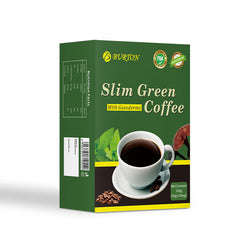 Slim Green Coffee with Ganoderma (10 sachets) | Instant Coffee for Weight Loss, Appetite Control, Bloating, and Metabolism