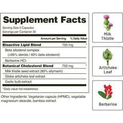 Cholesterol Health Capsules | Dietary Supplement for Cholesterol, Heart, Triglycerides, and Circulation