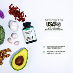 Cholesterol Health Capsules | Dietary Supplement for Cholesterol, Heart, Triglycerides, and Circulation