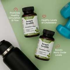 Heart Health Capsule (90 capsules) | Dietary Supplement for Cardiovascular, Circulation, Blood Flow, and Cholesterol