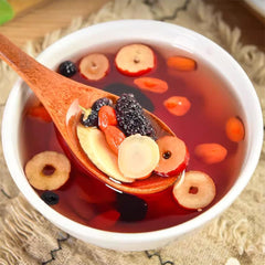 Ginseng Five Treasure Tea with Red Date, Goji Berries, Maca, Yellow Essence, and Mulberries (10g*25 teabags)