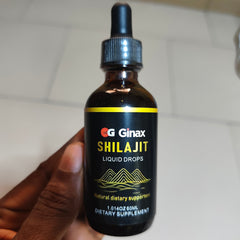 Shilajit Liquid Drops (60ml) | Dietary Supplement for Energy, Immunity, Performance, Cognitive Function, and Stamina