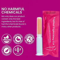 Vaginal Tightening Gel | Medicated Gel for Vaginal Elasticity, Dryness, Itching, Laxity and Odour