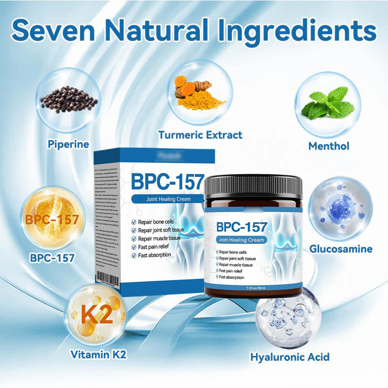 BPC-157 Joint Healing Cream (59 grams) | Topical Ointment for Joint Care, Osteoarthritis, Swollen Muscles, Joint Inflammation, and Joint Pain Relief