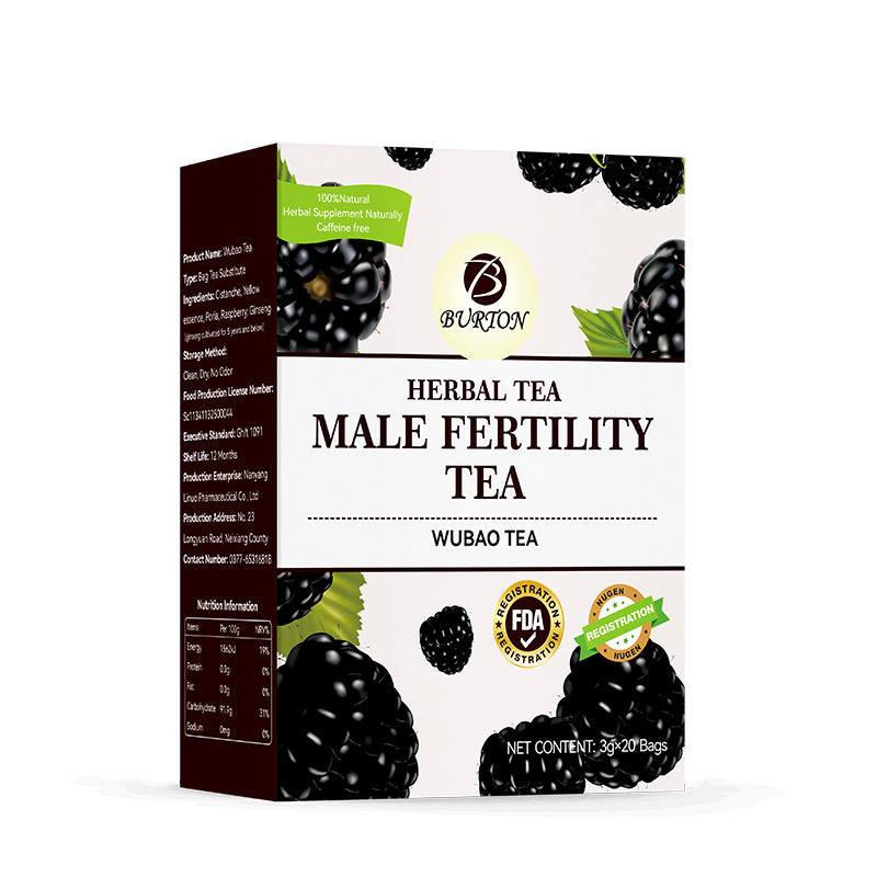 BURION Male Fertility Tea | Herbal Tea for Sperm, Kidney and Reproductive Health